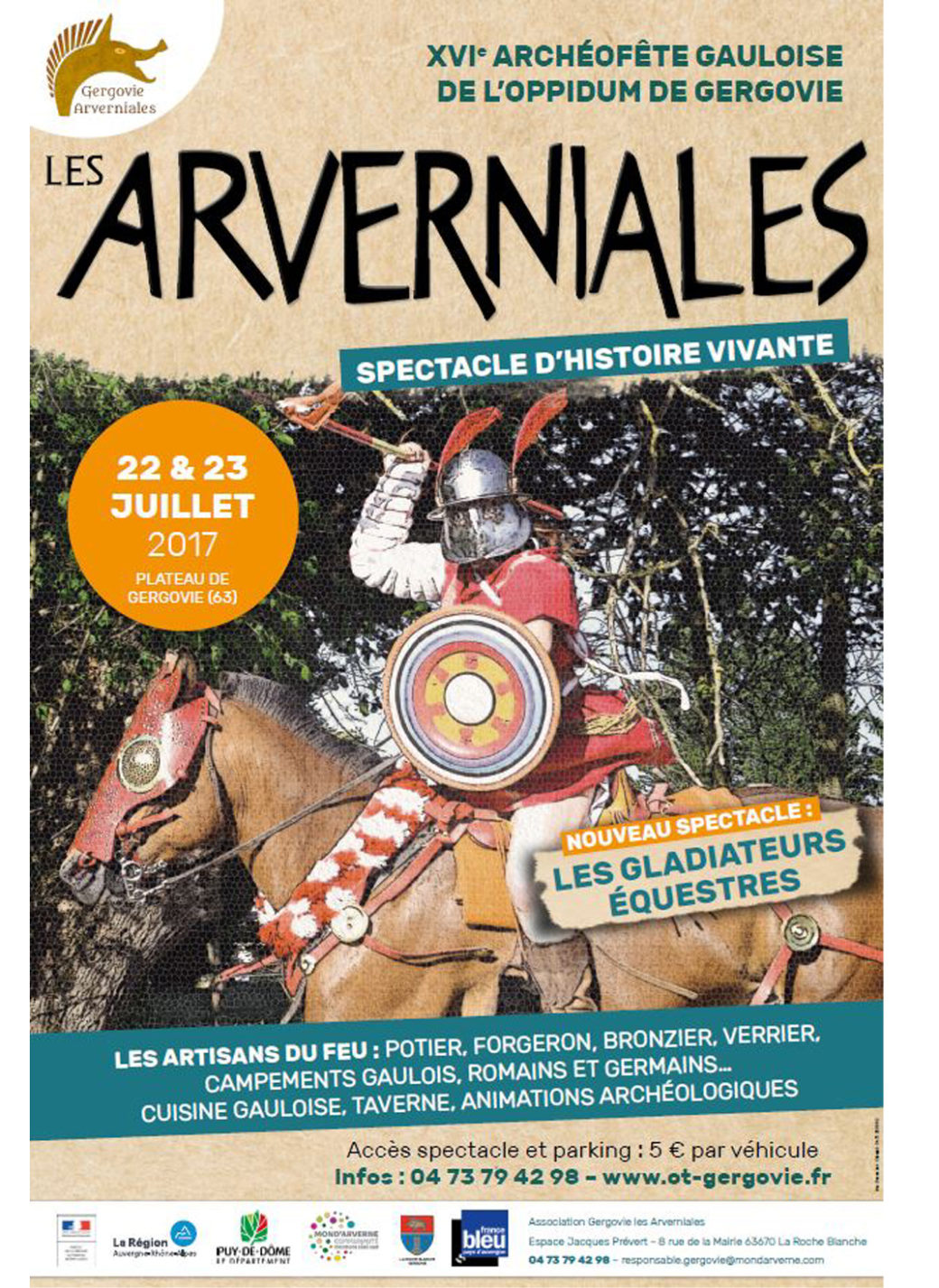 Spectacle équestre pour l'inauguration du manège