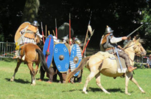 spectacle cavalerie gauloise