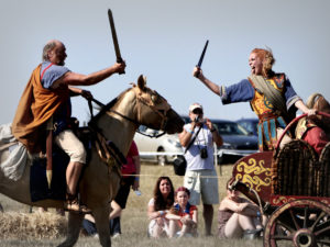 spectacle char gaulois