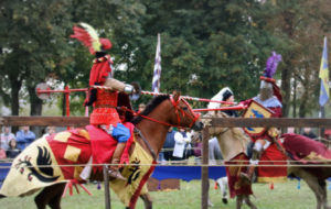 spectacle de chevalerie